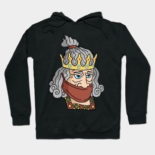 the king with the crown. Hoodie